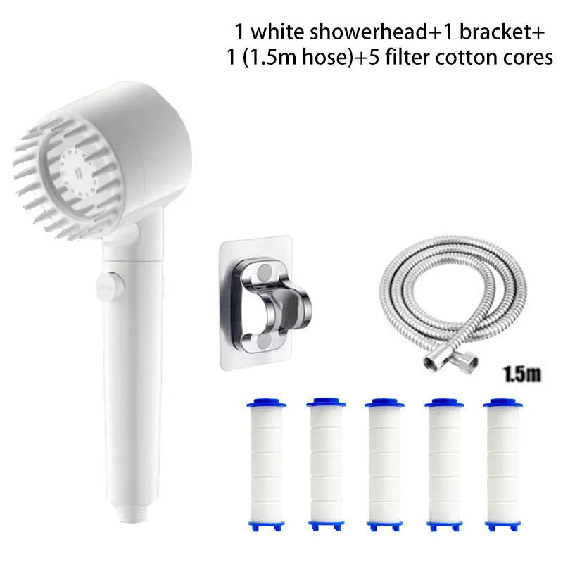 Showerhead with Filter & Massage