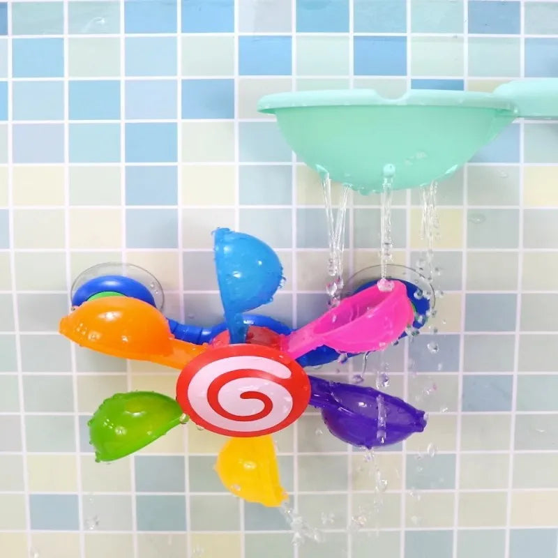 Baby bathing windmills