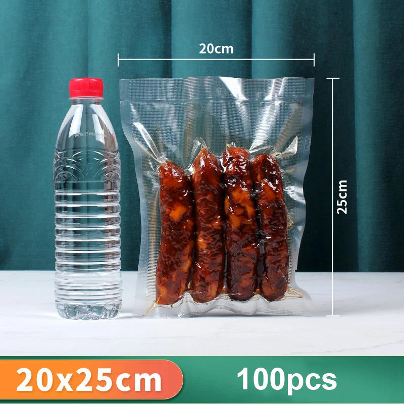 100pcs Vacuum Sealer Food Bags