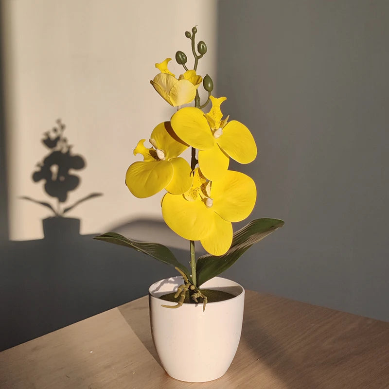 Artificial Butterfly Orchid Bonsai