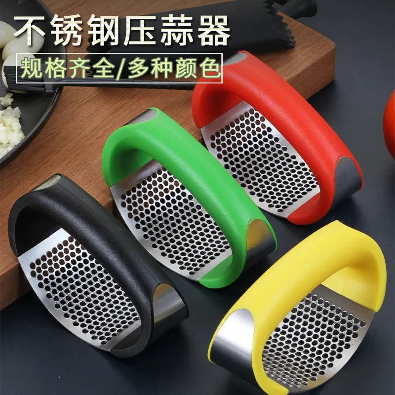 Manual Stainless Steel Garlic Press