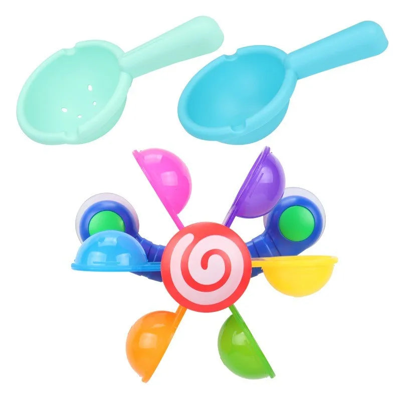 Baby bathing windmills