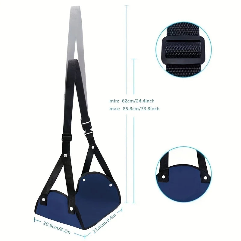 Portable Airplane Footrest