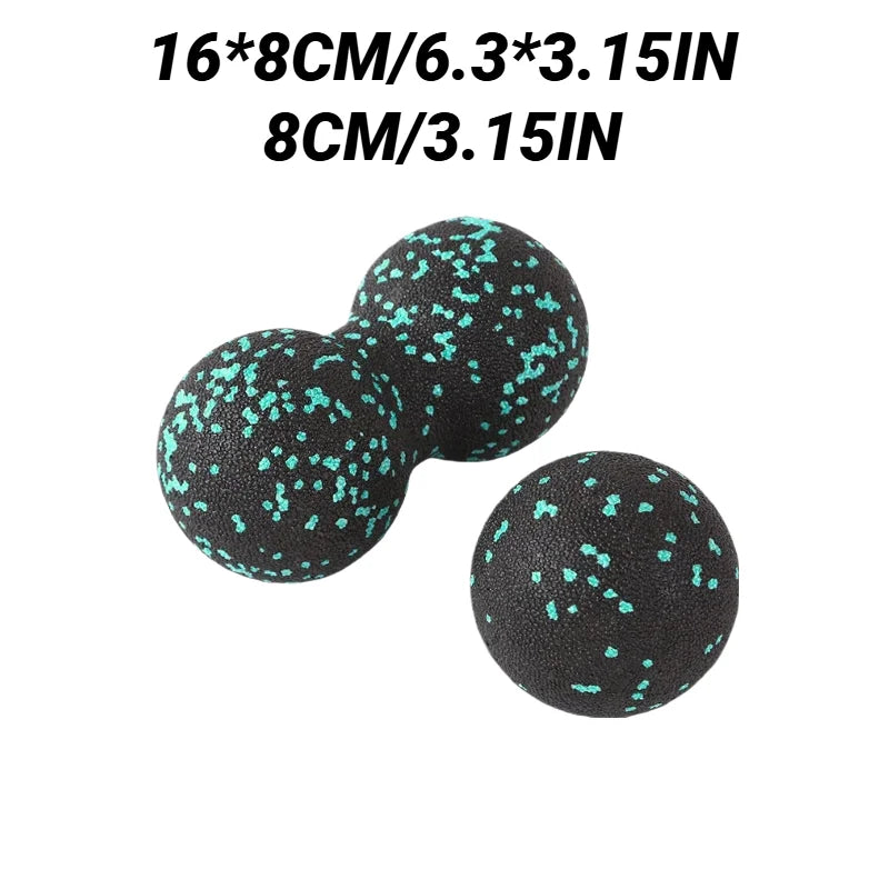 Yoga Peanut Ball & Foam Block