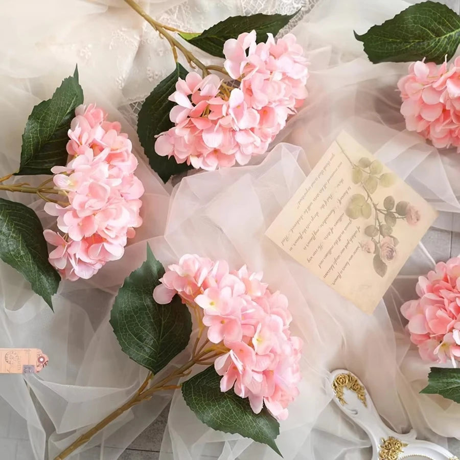 Silk Hydrangea Artificial Flowers