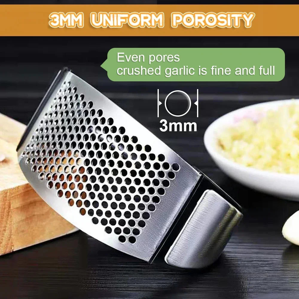 Manual Stainless Steel Garlic Press