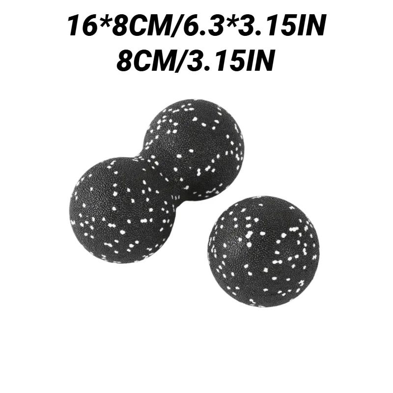 Yoga Peanut Ball & Foam Block