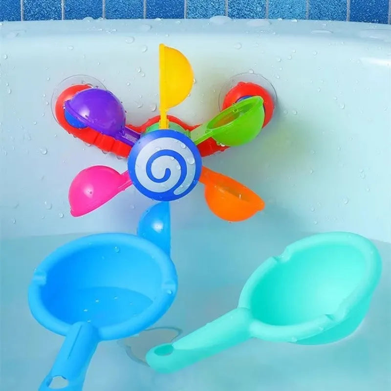 Baby bathing windmills