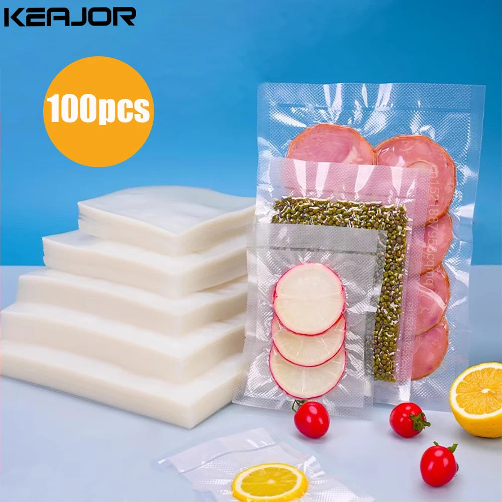 100pcs Vacuum Sealer Food Bags