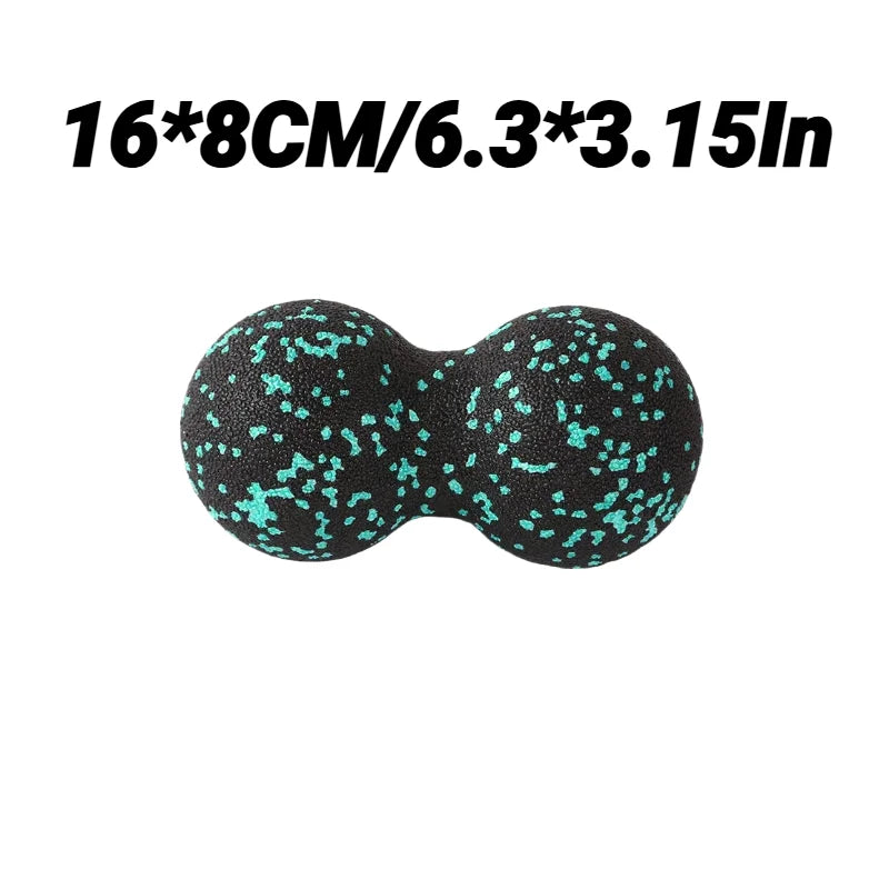 Yoga Peanut Ball & Foam Block