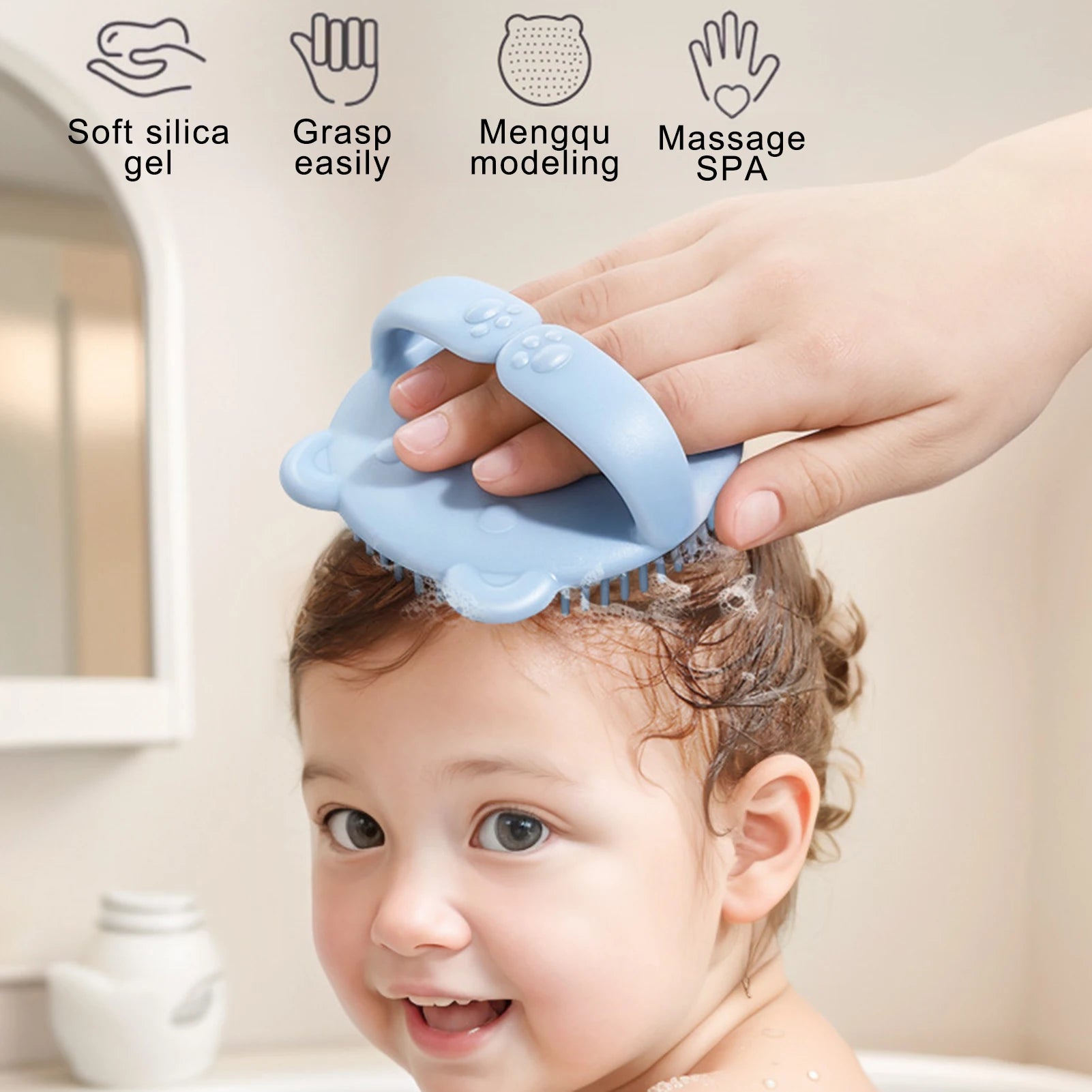 Hair Scalp Massager For Kids