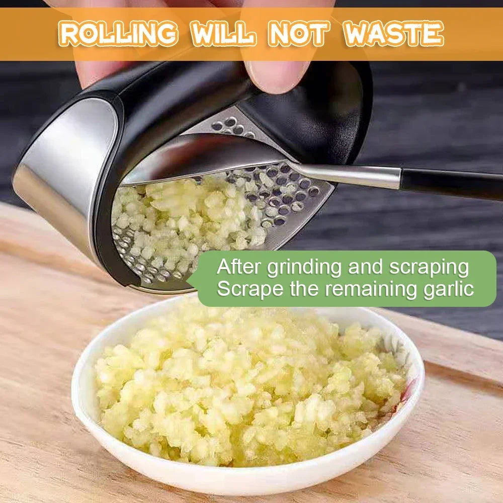 Manual Stainless Steel Garlic Press