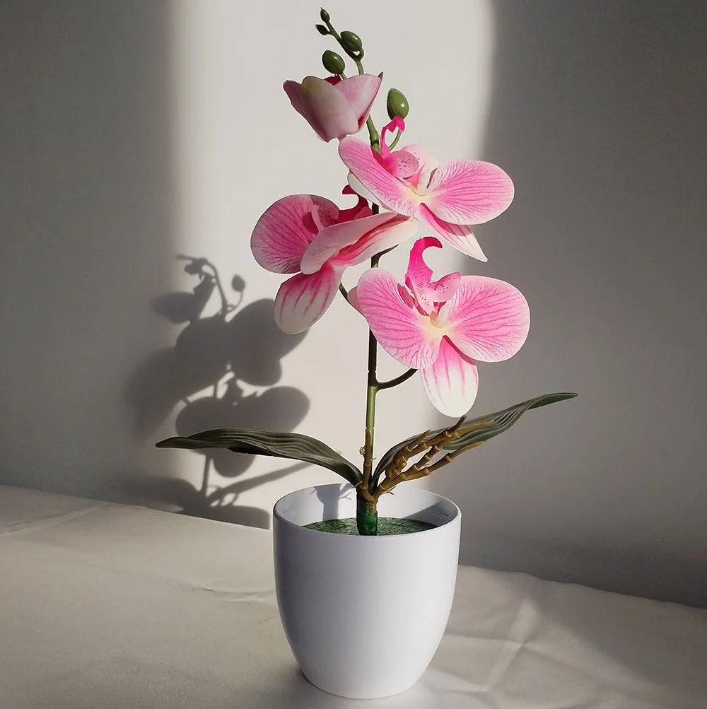 Artificial Butterfly Orchid Bonsai