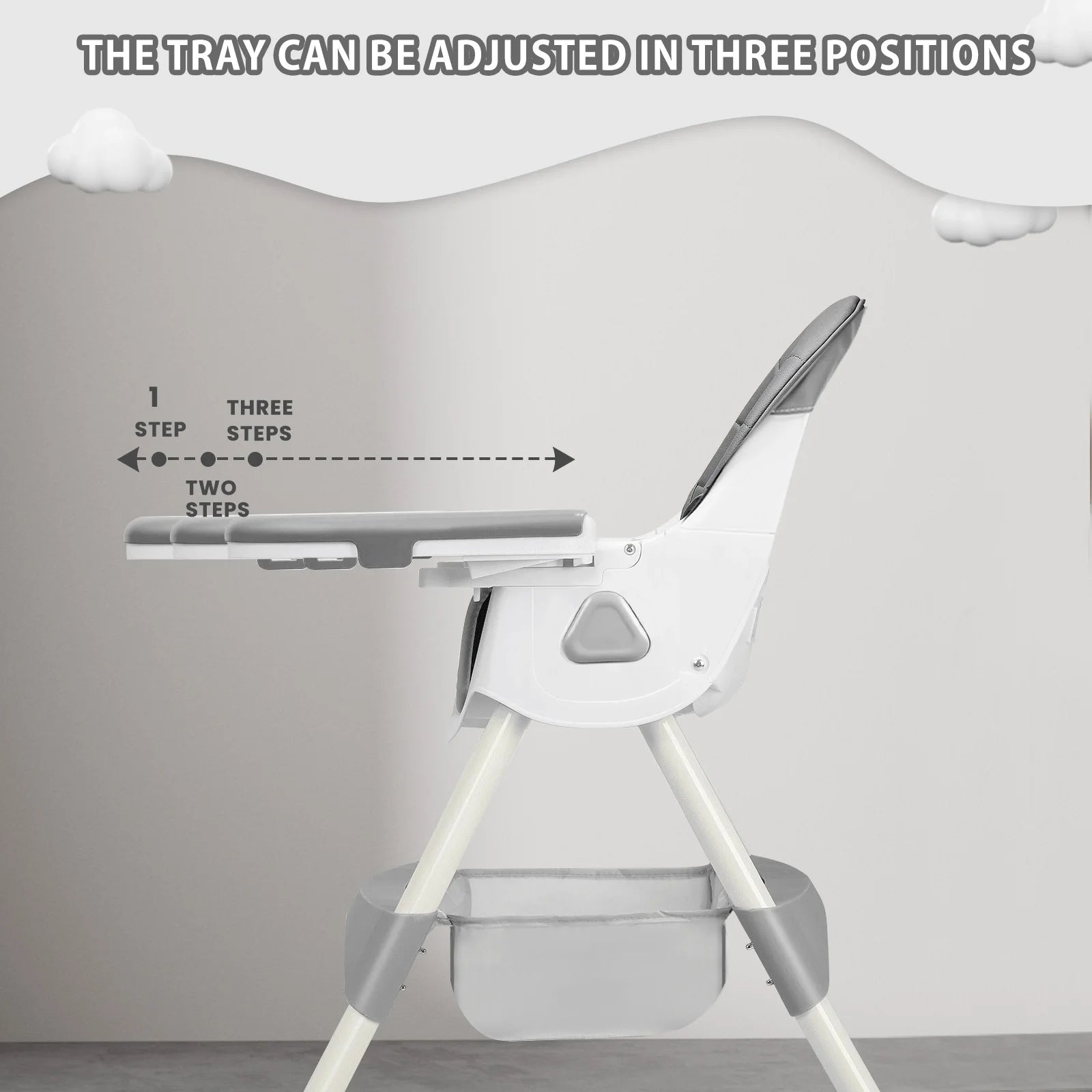 Foldable Baby High Chai