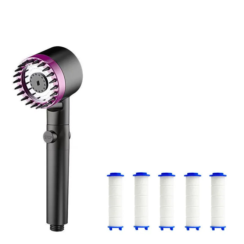 Showerhead with Filter & Massage