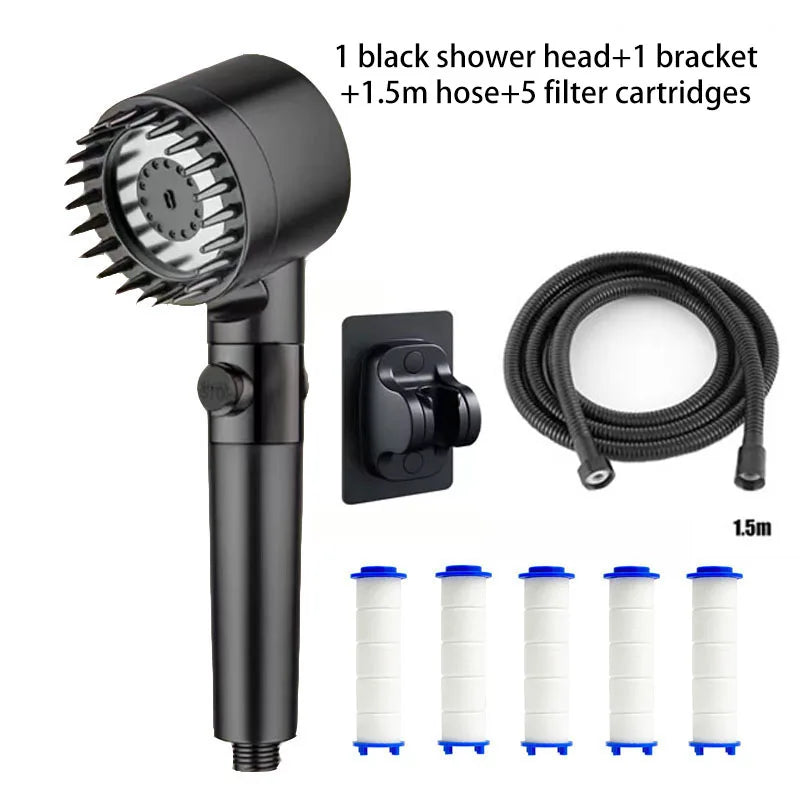 Showerhead with Filter & Massage