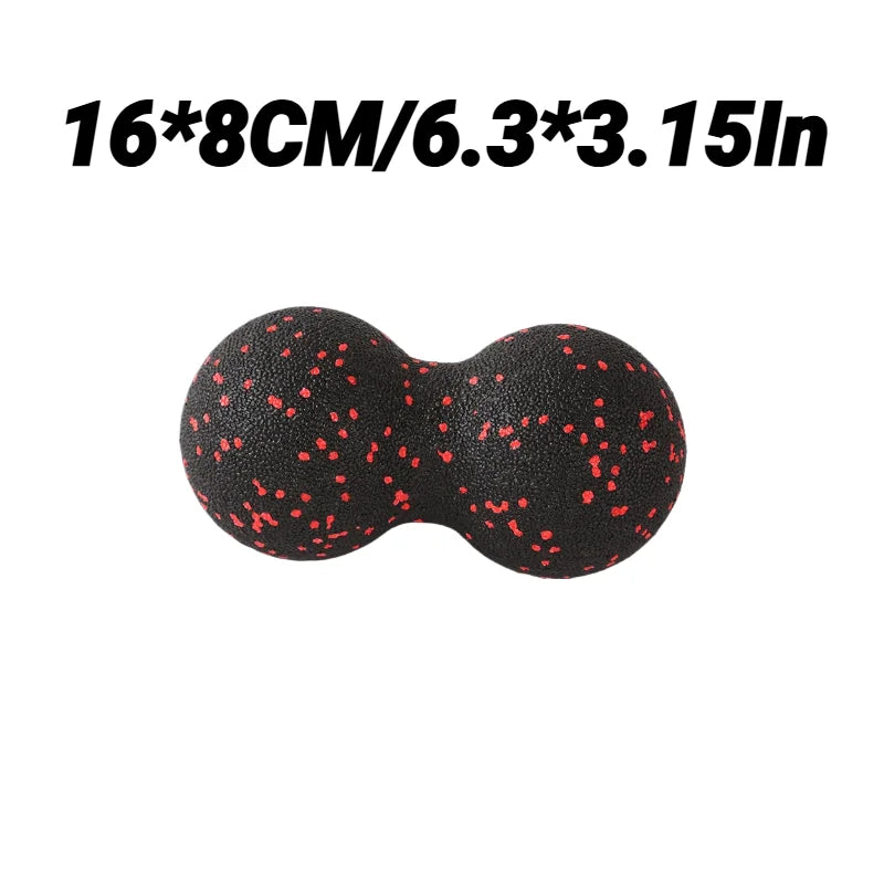 Yoga Peanut Ball & Foam Block
