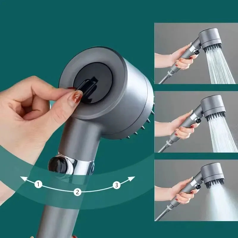 Showerhead with Filter & Massage
