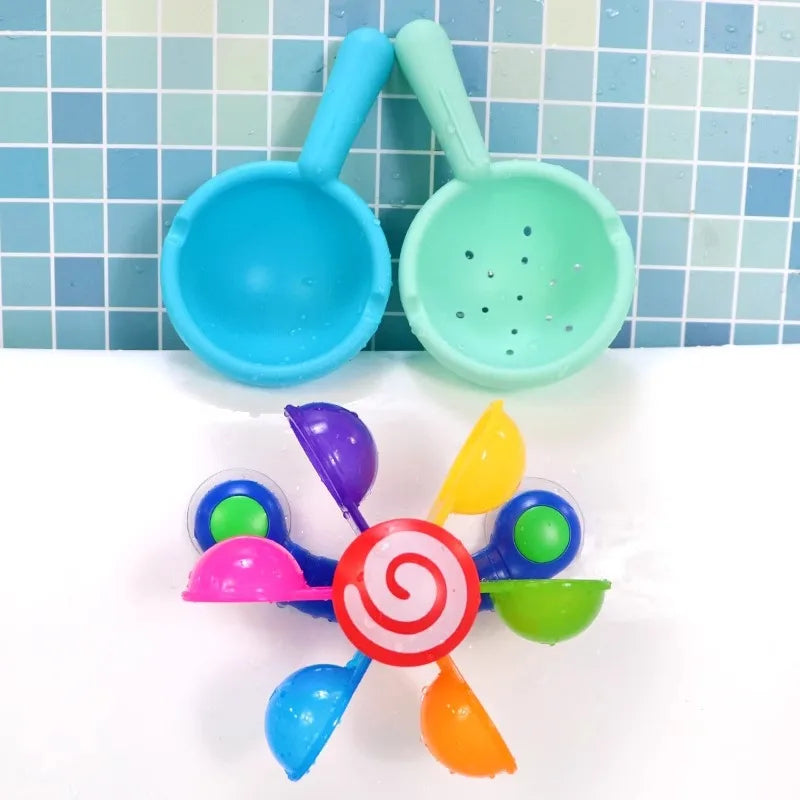 Baby bathing windmills