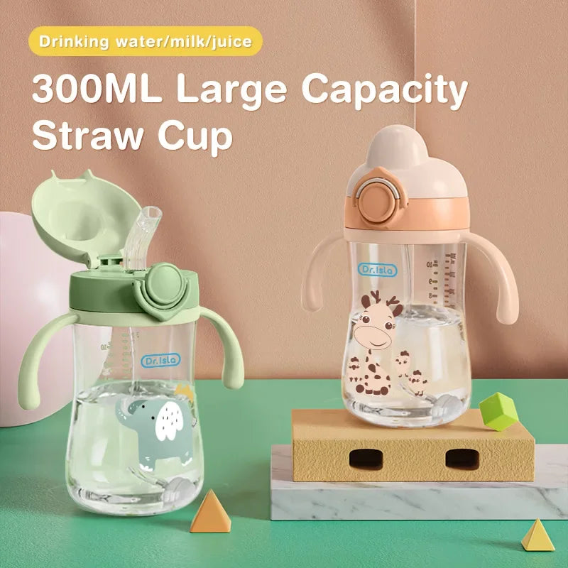 Portable 300ml Baby Water Bottle