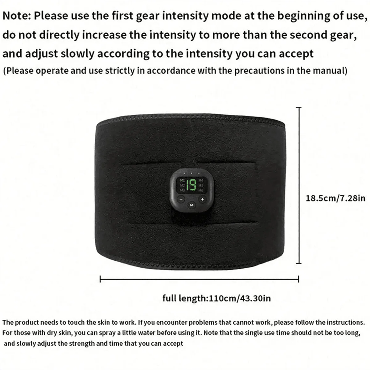 Portable USB Waist Massager