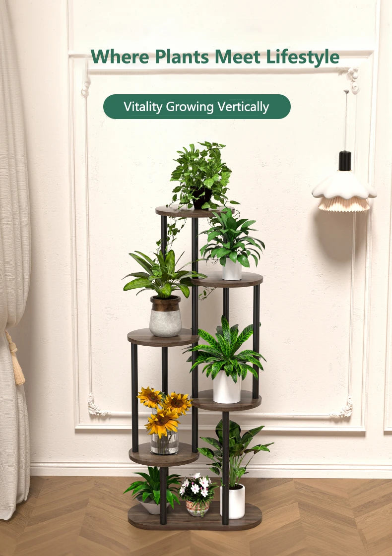 Flower Pot Holder Shelf