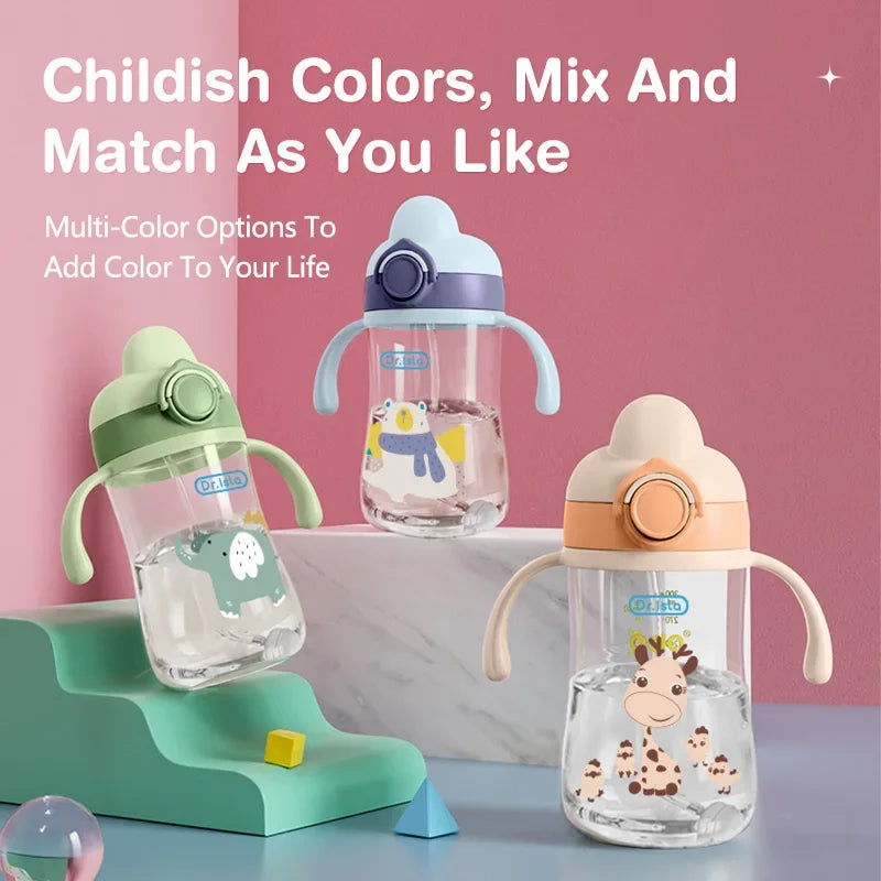 Portable 300ml Baby Water Bottle
