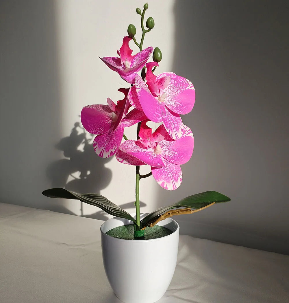 Artificial Butterfly Orchid Bonsai