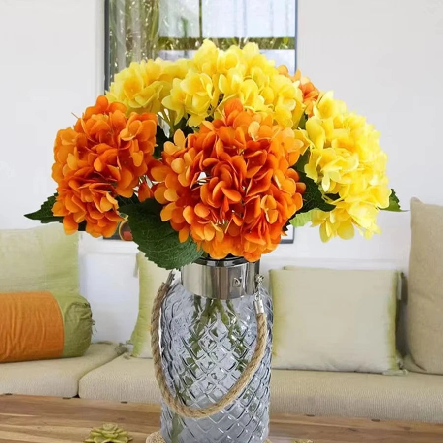 Silk Hydrangea Artificial Flowers