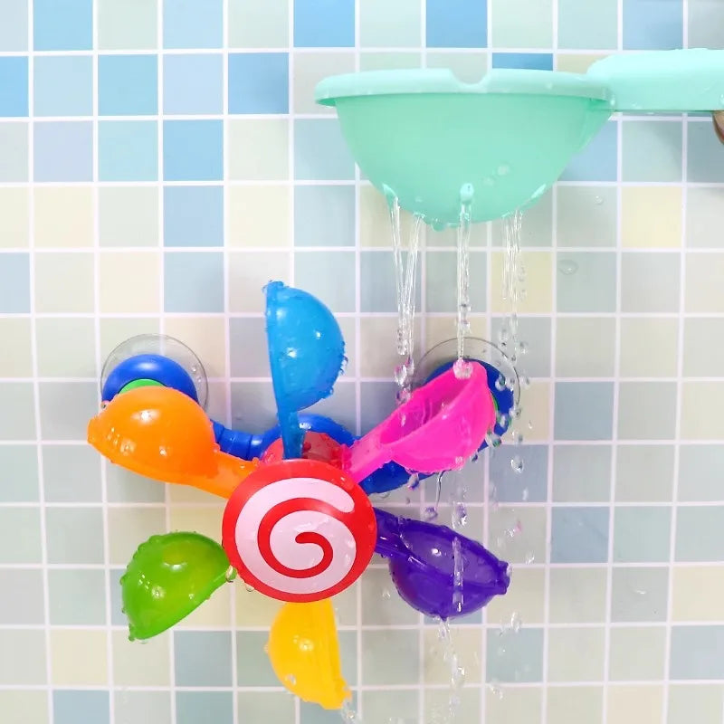 Baby bathing windmills
